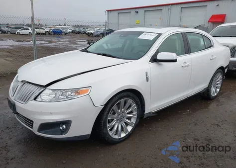 2011 Lincoln Mks z USA, uszkodzony, nr VIN 1LNHL9ER9BG600057